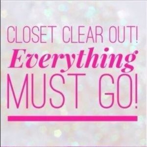 CLEANING SALE!! Help me organize my closet!!